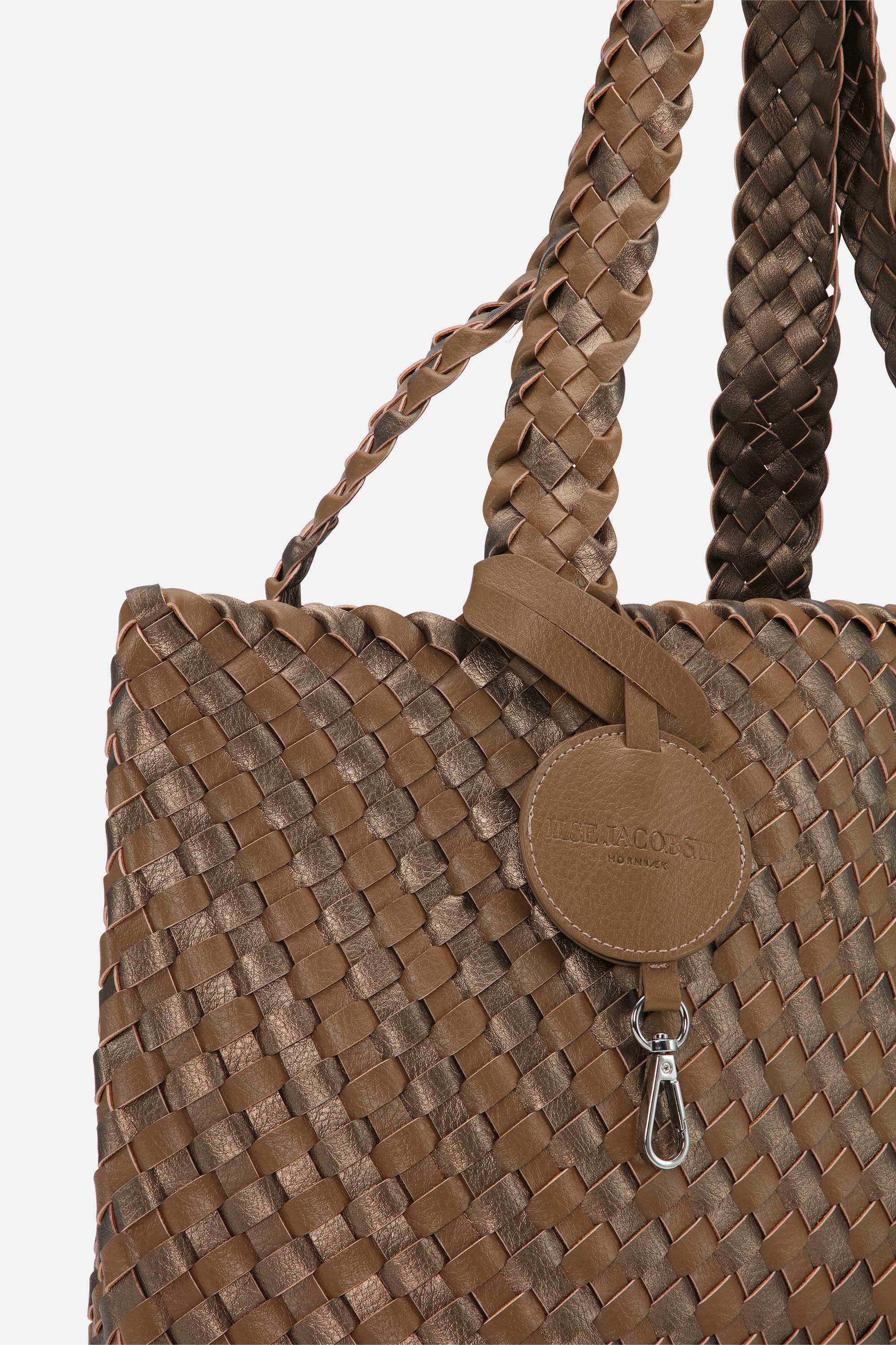 Tote Bag Trenzado - Otter Nougat